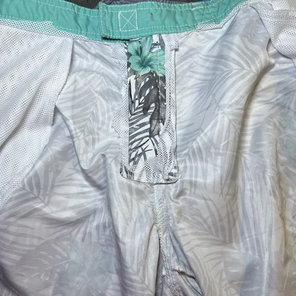 TOMMY BAHAMA Mens‎ BOARD SHORTS BAJA HAWAIIAN SWIM TRUNKS CARGO *read*